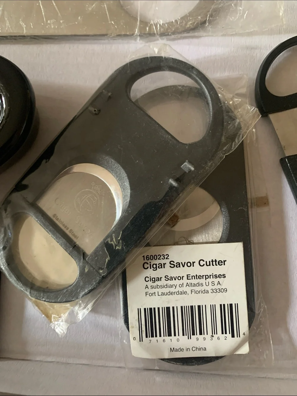 BUNDLE (4) Cigar Cutter Set - Bottle Opener & Las Vegas Ashtray Included!